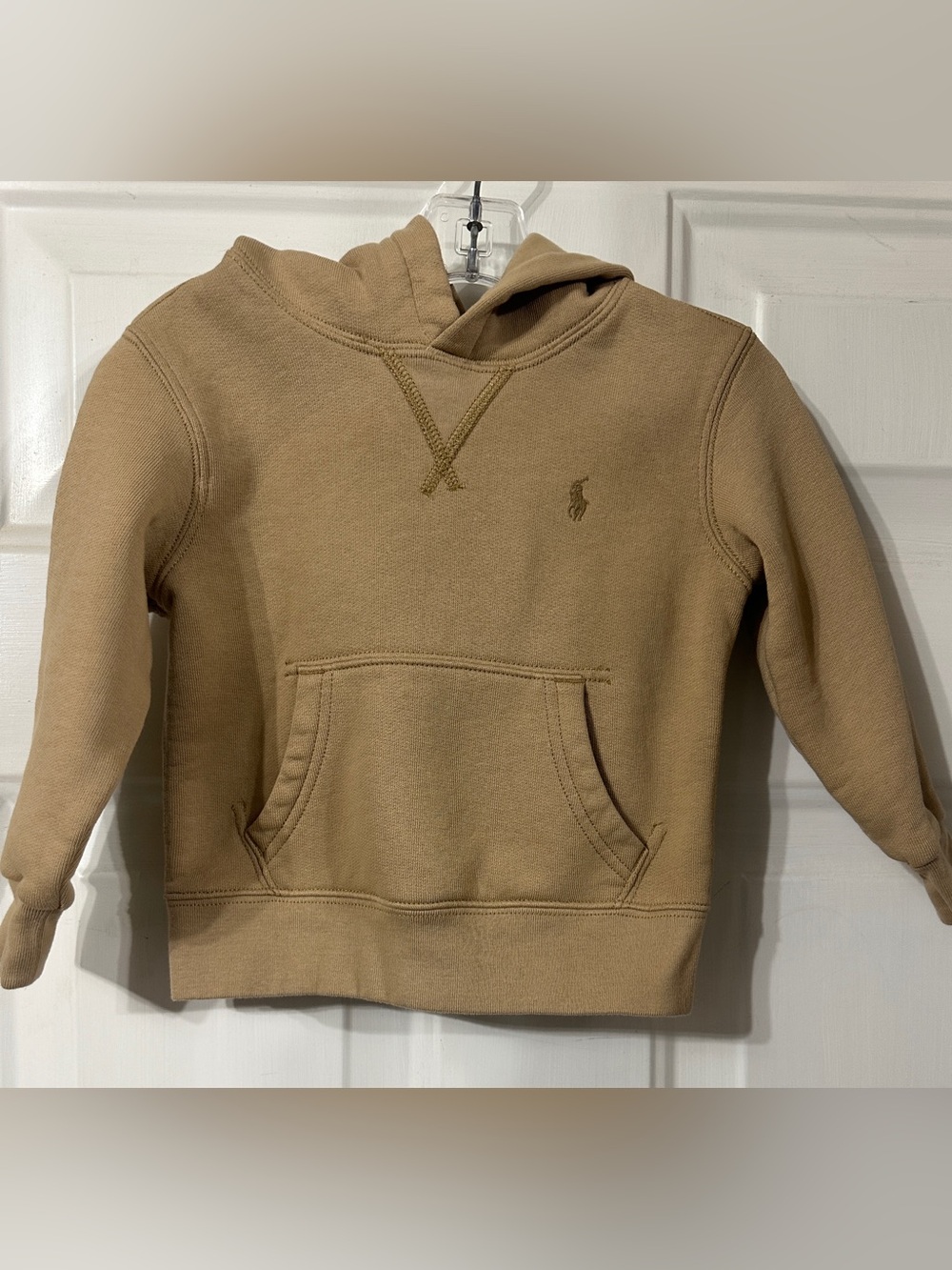 Polo by Ralph Lauren Tan Hooded Sweatshirt